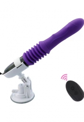 Censan Telescopic Uzaktan Kumandal Seks Makinesi Vibratr